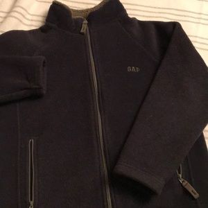 Navy heavy fleece GAP jacket